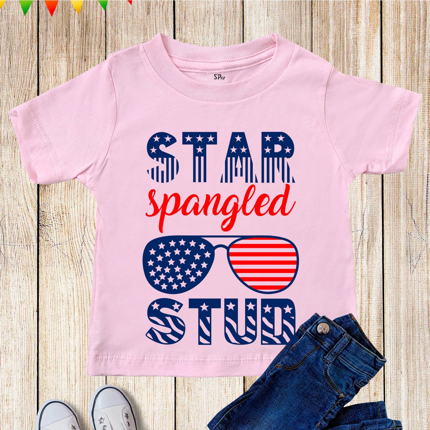 Star Spangled Stud 4th of July America Independence Day T Shirt