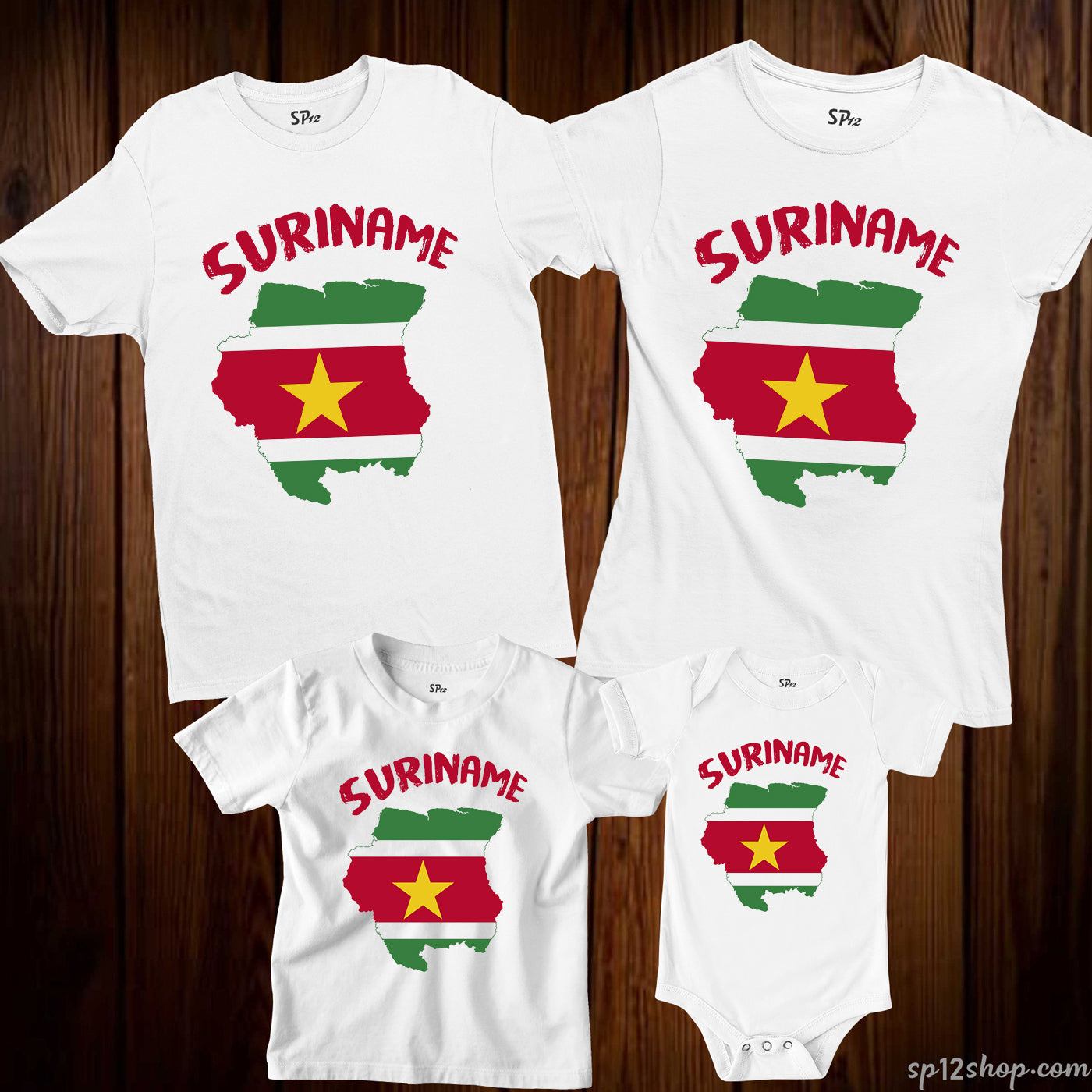 Suriname Flag T Shirt Olympics FIFA World Cup Country Flag Tee Shirt