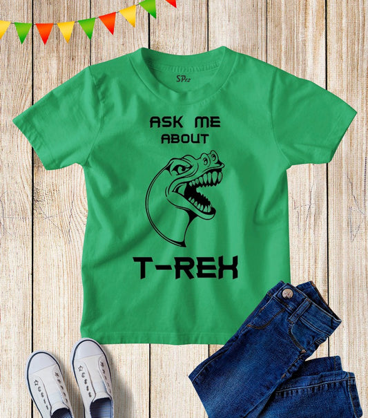 T-Rex Kids T Shirt