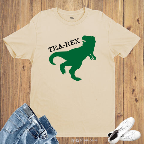 Tea Rex Animal Lover Graphic t Shirt