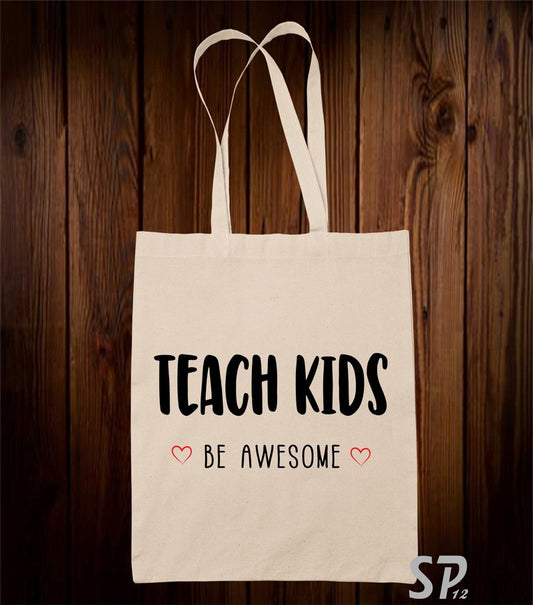 Teach Kids Tote Bag