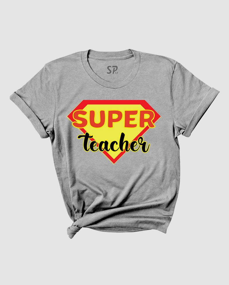 Teacher Gift Teacher T Shirt Super Teacher tshirt back to school shirt
