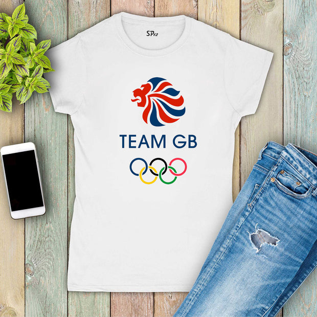Team GB British UK Great Britain Women T Shirt