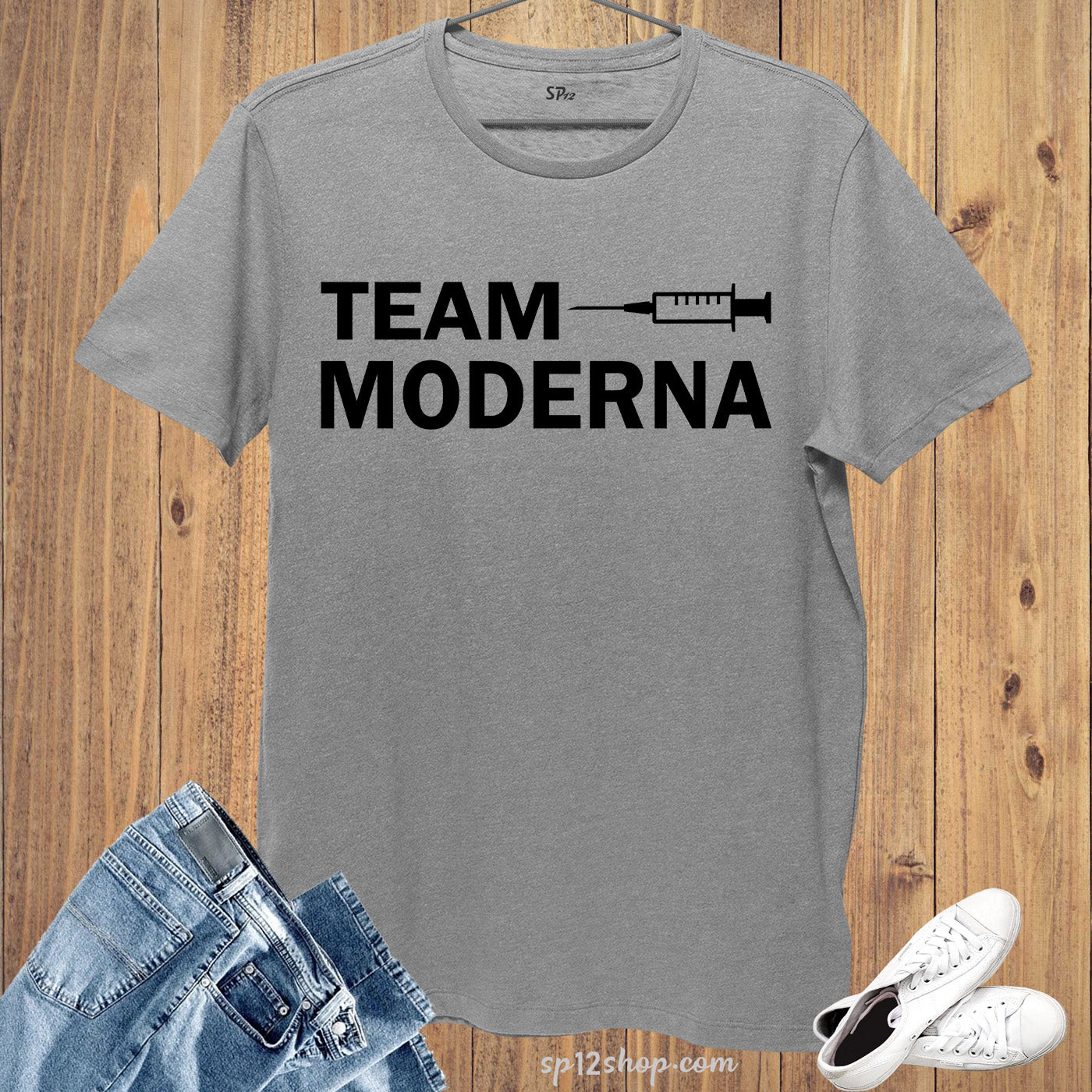 Team Moderna Vaccination T Shirt