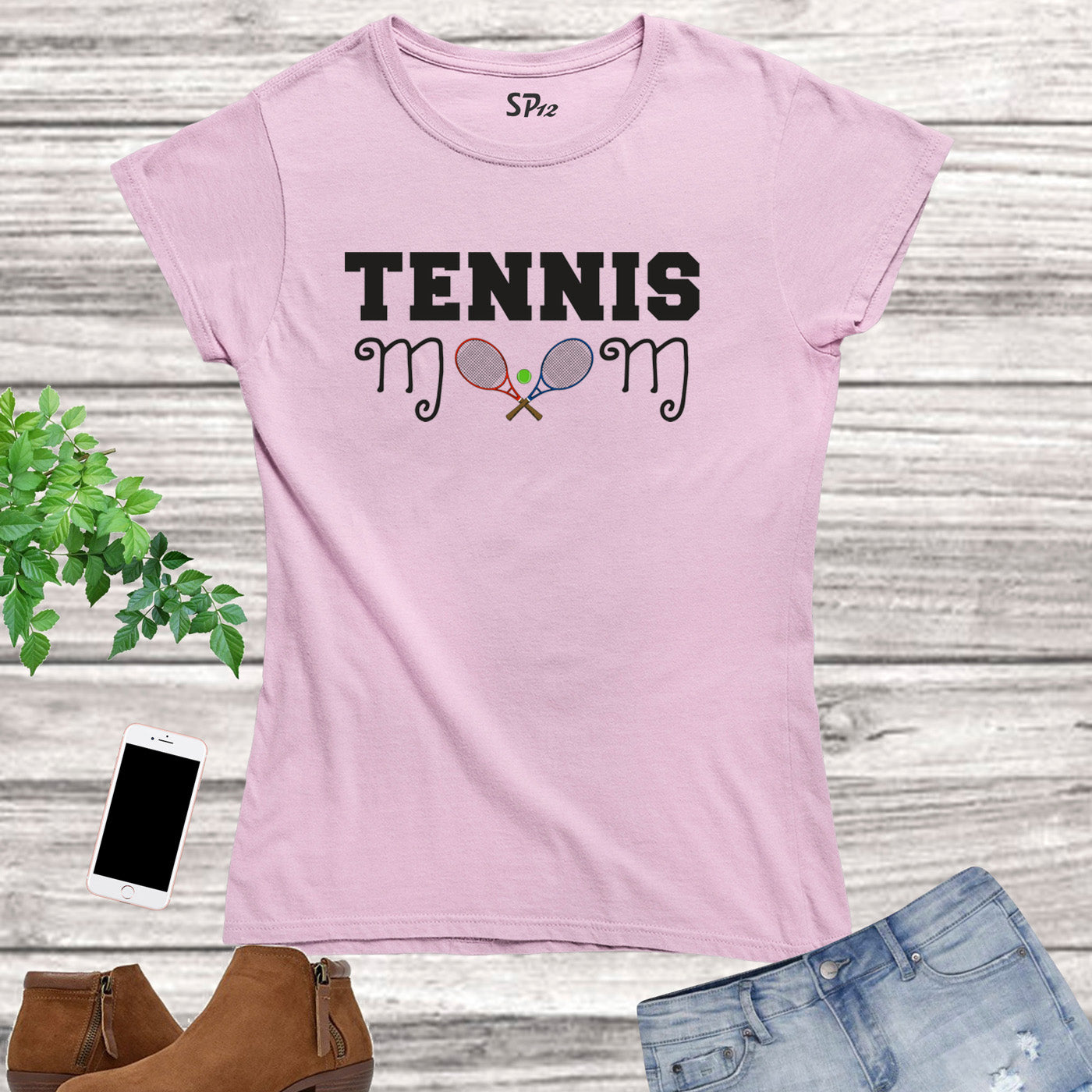 Tennis Mom Sports Women T Shirt