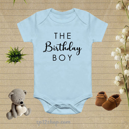The Birthday Boy Baby Bodysuit