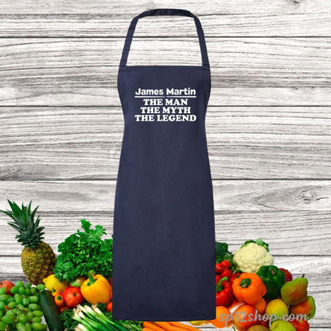 The Man The Myth The Legend Personalised Apron