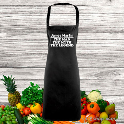 The Man The Myth The Legend Personalised Apron