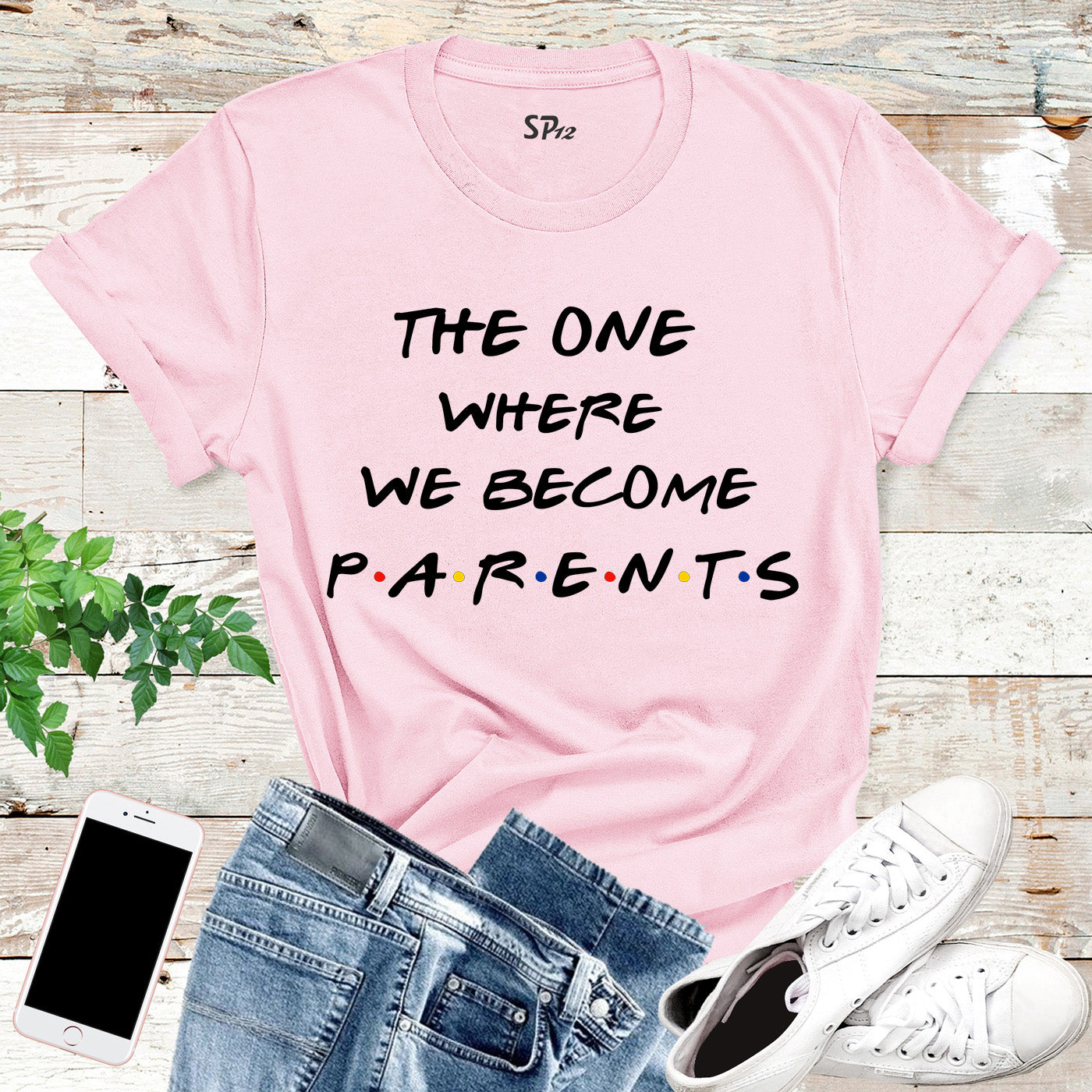 The One Where We Become Parents T Shirt