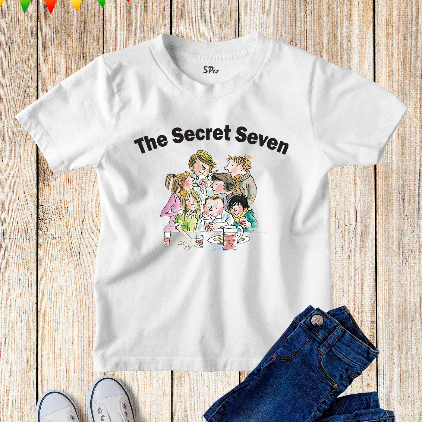 The Secret Seven World's Book Day T Shirt
