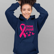 Think Pink Breast Cancer Awareness Hoodie