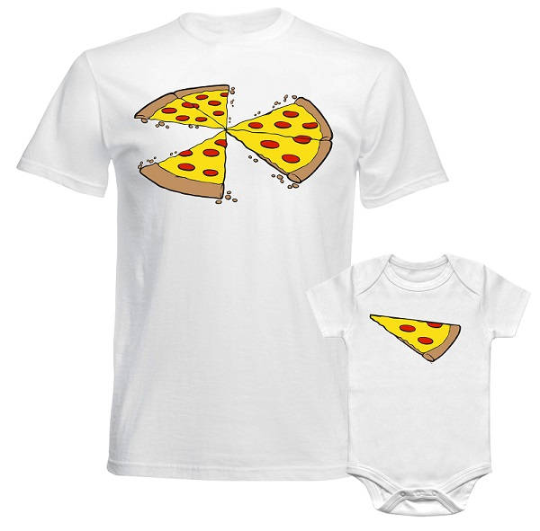 Three Pizza Slices Missing T Shirts