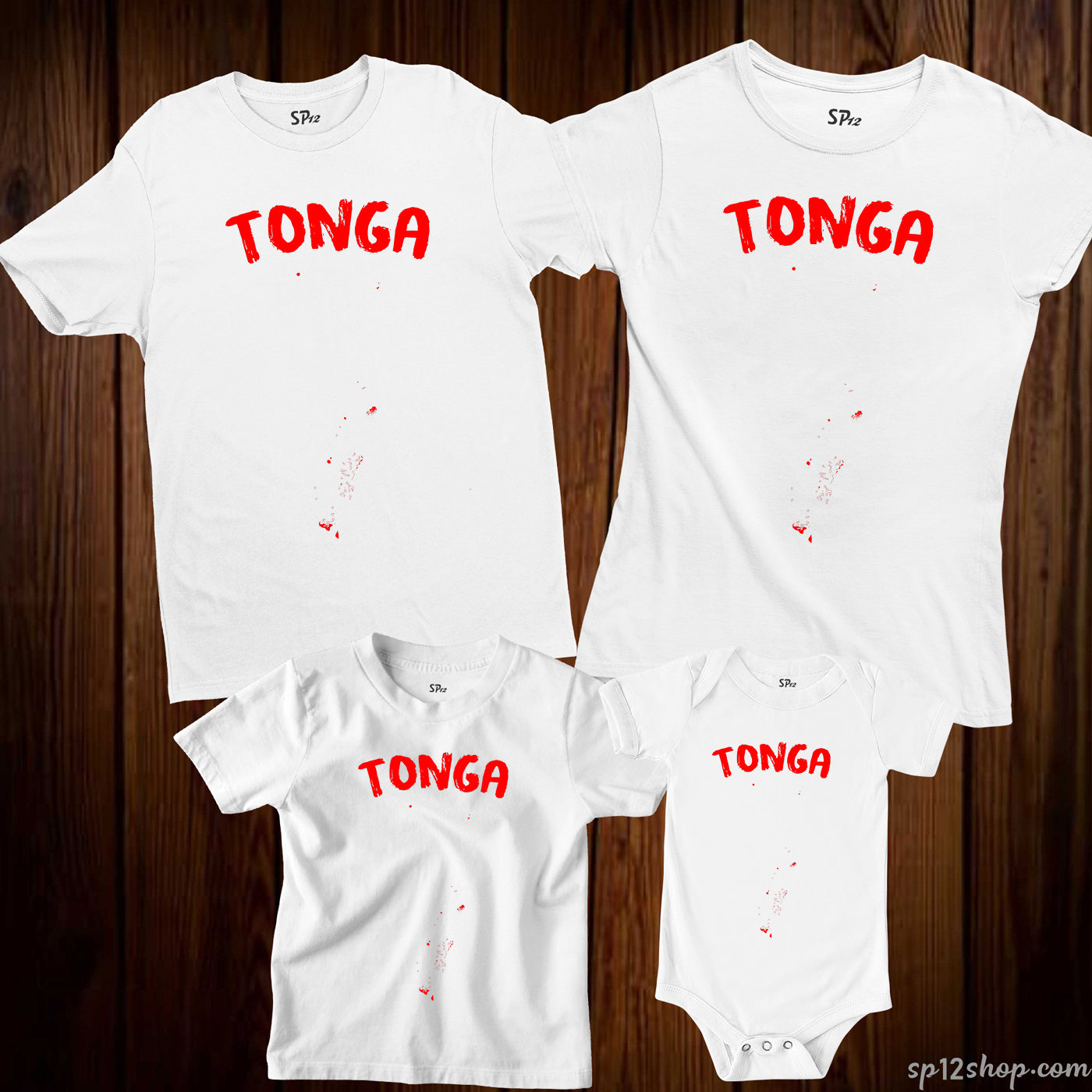Tonga Flag T Shirt Olympics FIFA World Cup Country Flag Tee Shirt