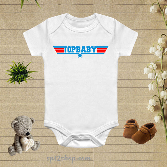 Top Baby Star Logo Baby Bodysuit Onesie