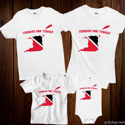 Trinidad and Tobago Flag T Shirt Olympics FIFA World Cup Country Flag Tee Shirt