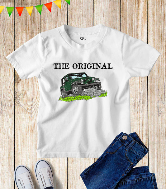 Kids Wild Adventure The Original Vintage SUV T Shirt