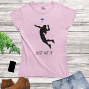 Volleyball Women Sports T Shirt