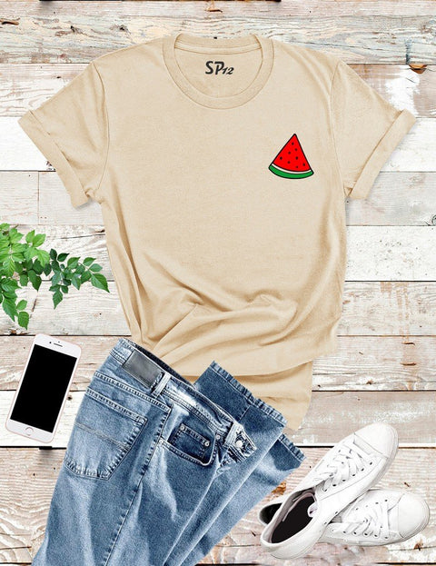 Watermelon Pocket T Shirt