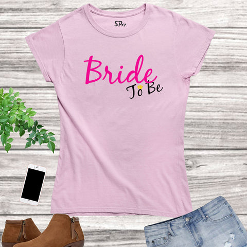 Wedding Bride T Shirt Women Propose Engagement