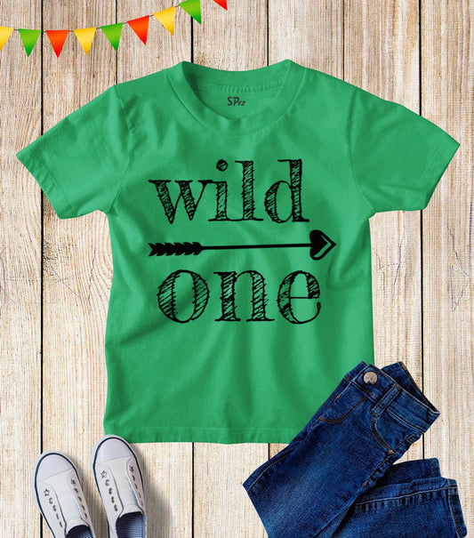 Wild One Kids T Shirt