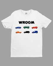 Wroom Cars Automobile T Shirt