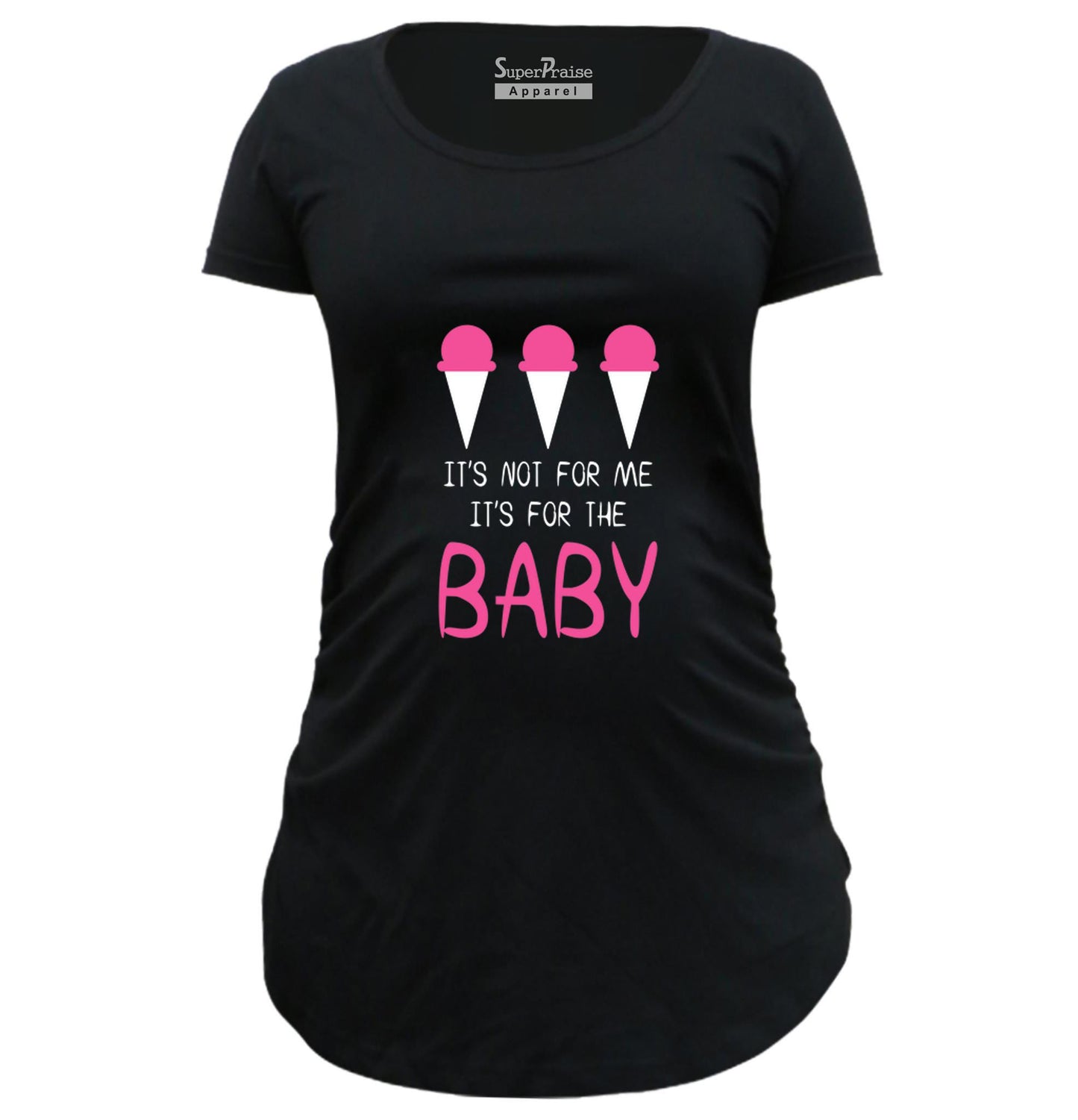 Baby Ice Cream Pregnancy T Shirts