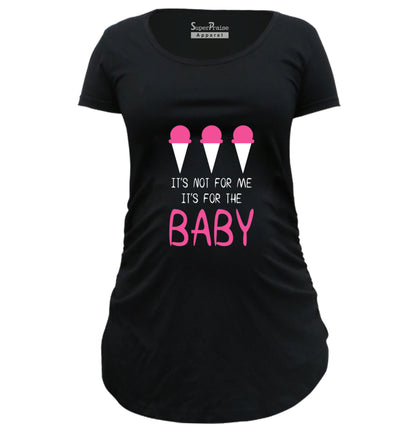Baby Ice Cream Pregnancy T Shirts