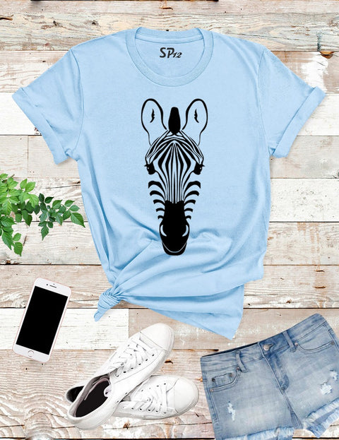 Zebra Head T Shirt