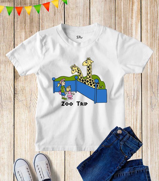 Zoo Trip Logo Kids T Shirt